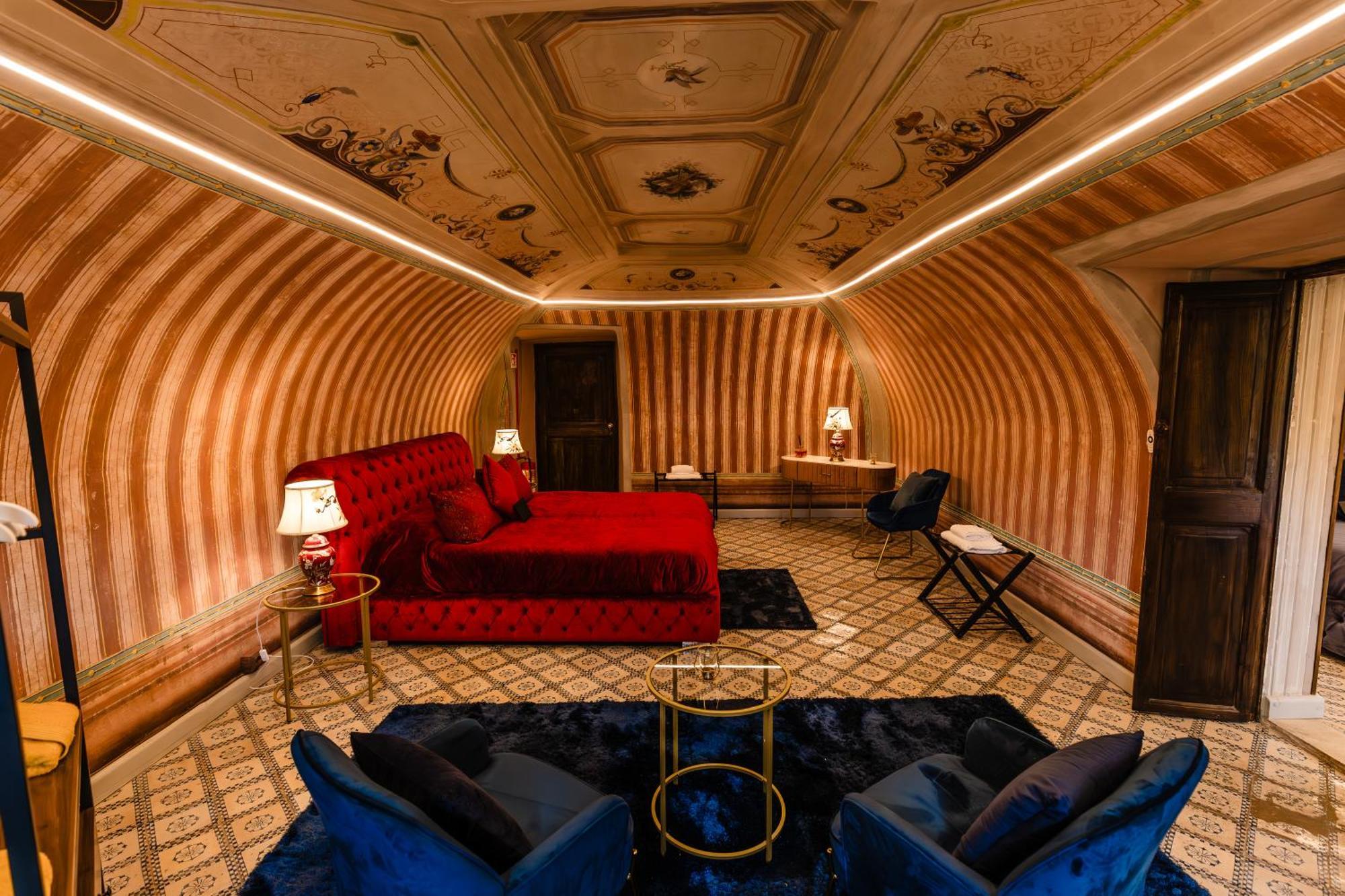 Castello Brancaccio Hotel San Gregorio da Sassola ภายนอก รูปภาพ