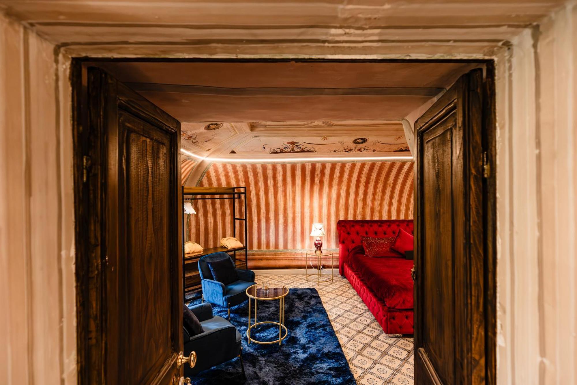 Castello Brancaccio Hotel San Gregorio da Sassola ภายนอก รูปภาพ