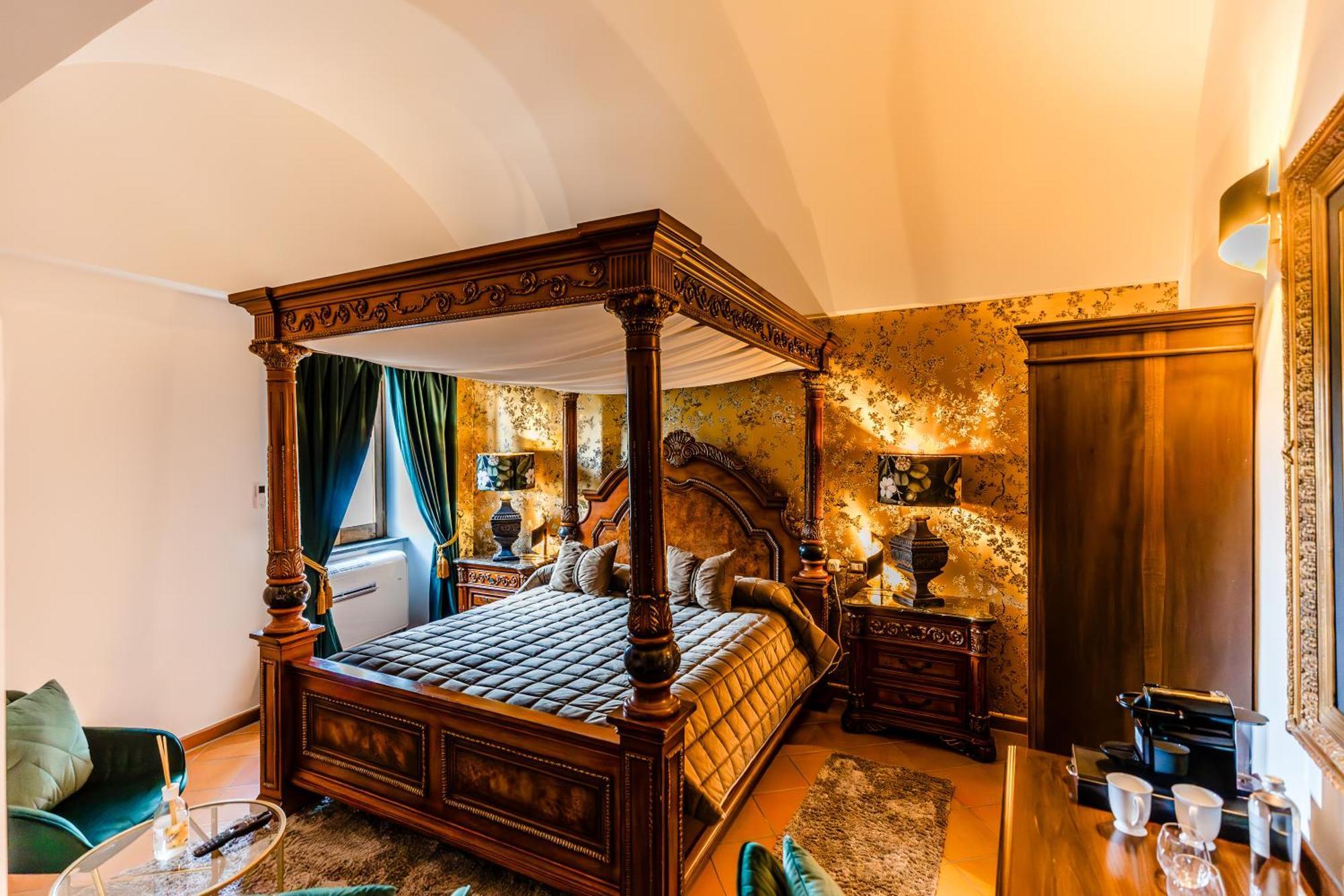 Castello Brancaccio Hotel San Gregorio da Sassola ภายนอก รูปภาพ