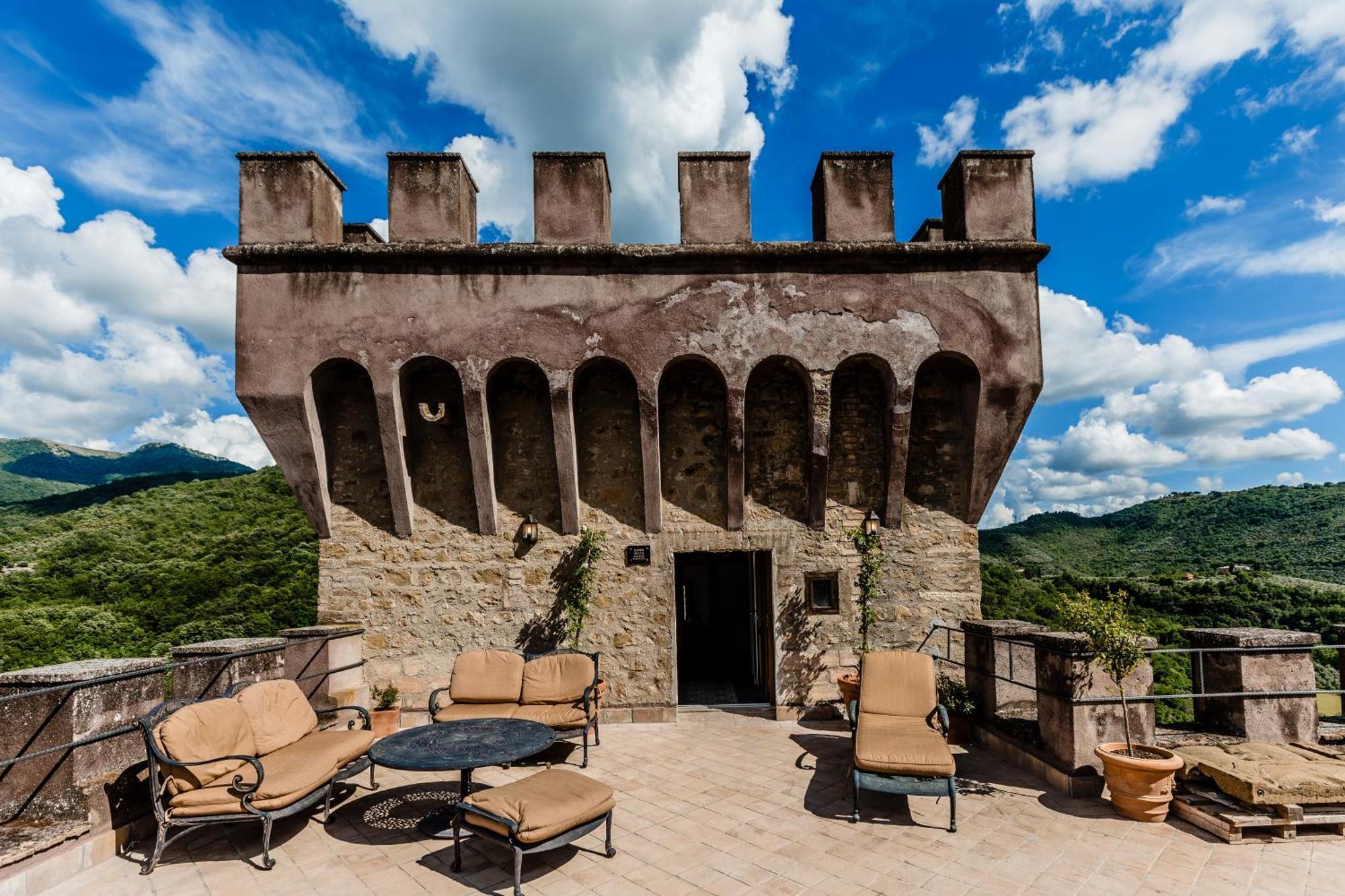 Castello Brancaccio Hotel San Gregorio da Sassola ภายนอก รูปภาพ