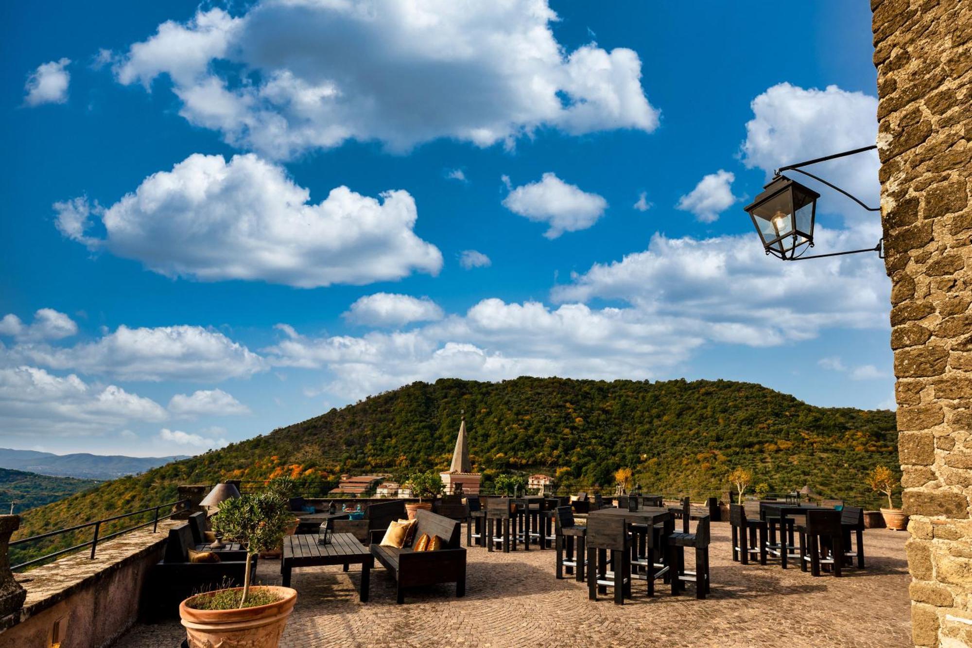 Castello Brancaccio Hotel San Gregorio da Sassola ภายนอก รูปภาพ